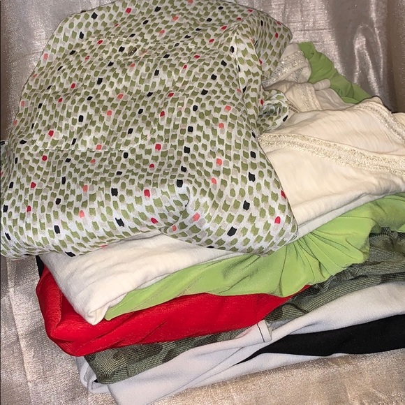 name brands Tops - Women’s L tops blouses lot